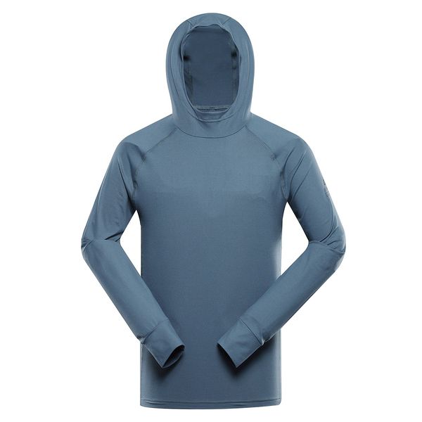ALPINE PRO Men's quick-drying sweatshirt ALPINE PRO IZAR blue mirage