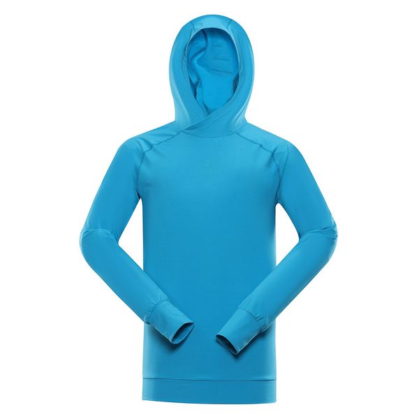 ALPINE PRO Men's quick-drying sweatshirt ALPINE PRO LIGHT neon atomic blue