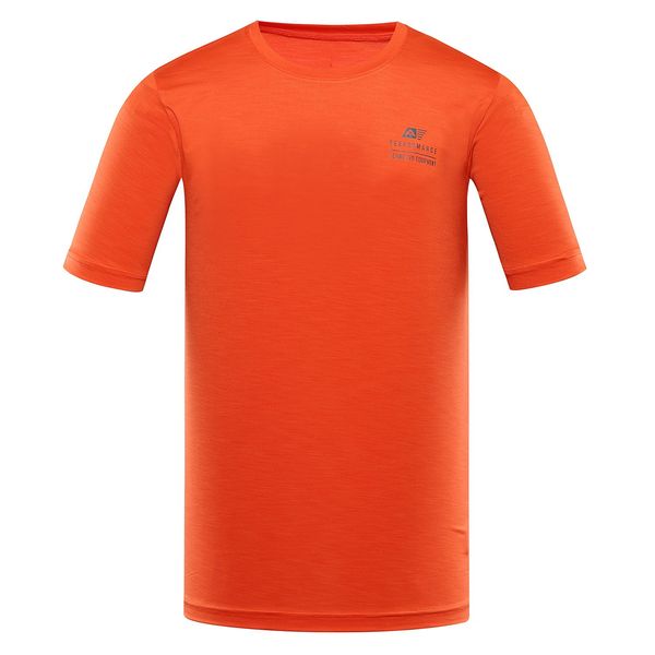 ALPINE PRO Men's quick-drying T-shirt ALPINE PRO BASIK spicy orange