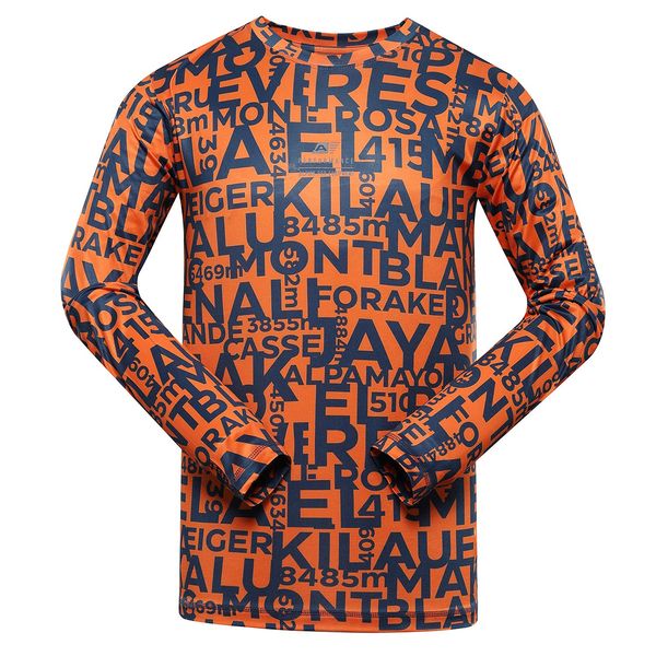 ALPINE PRO Men's quick-drying T-shirt ALPINE PRO LOUS orange tiger variant pb