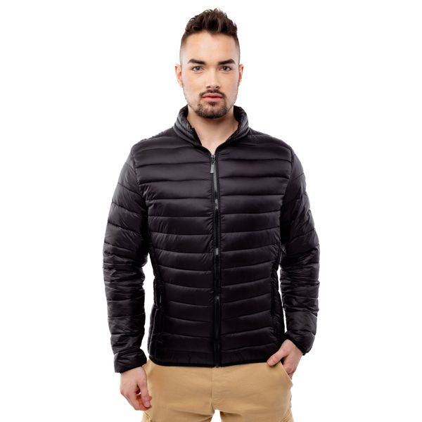 Glano Men's Quilted Jacket GLANO - black