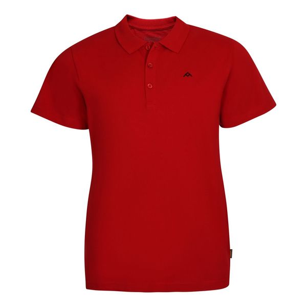 NAX Men's Red Polo T-Shirt NAX CUGAM