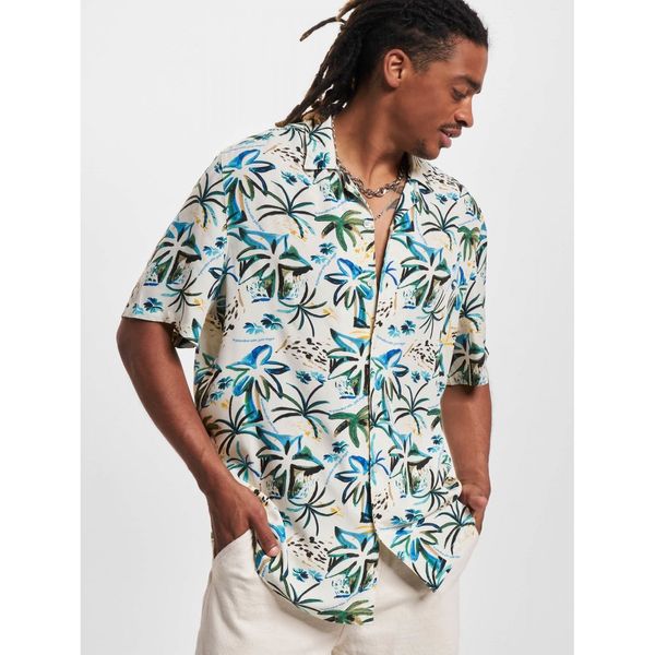 Just Rhyse Men's Short Sleeve Shirt Just Rhyse Shirt Waikiki - Sand Colors