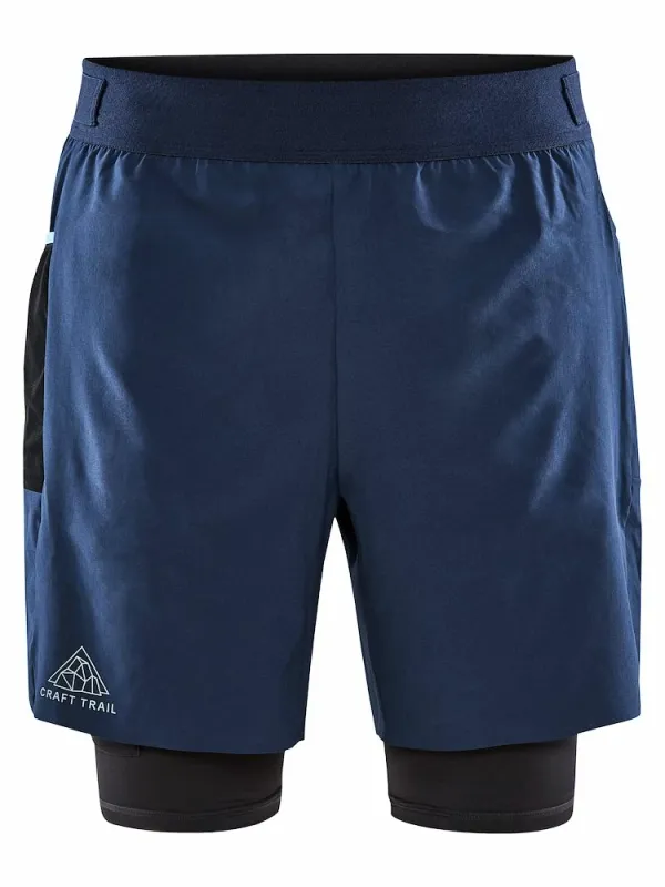Craft Men's Shorts Craft PRO Trail 2in1 Blue