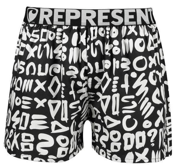 REPRESENT Men's shorts REPRESENT EXCLUSIVE MIKE KLINGON TYPO