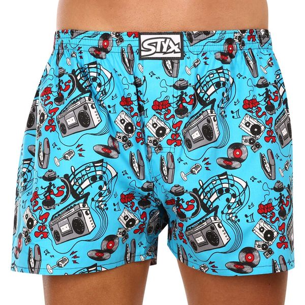 STYX Men's shorts Styx art classic rubber oversize music