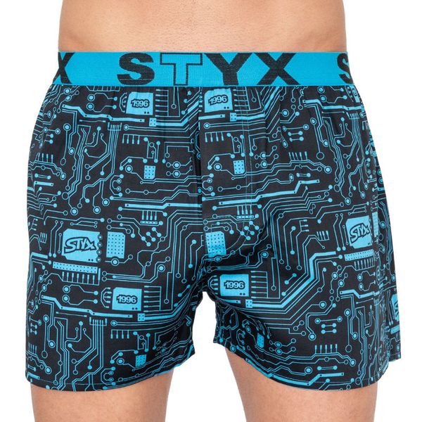 STYX Men's shorts Styx art sports rubber printer