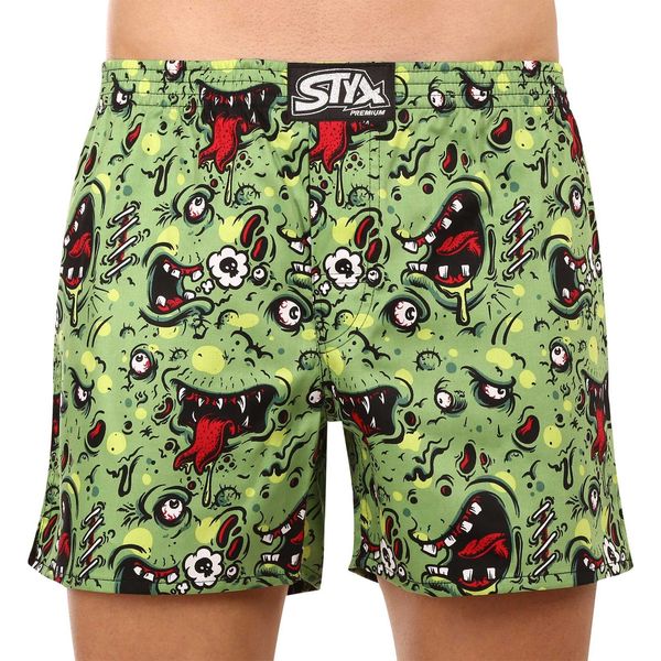 STYX Men's shorts Styx premium art classic rubber zombie