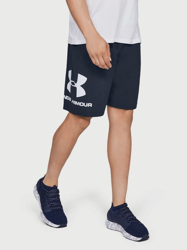 Under Armour Men's shorts Under Armour COTTON BIG LOGO SHORTS blue S