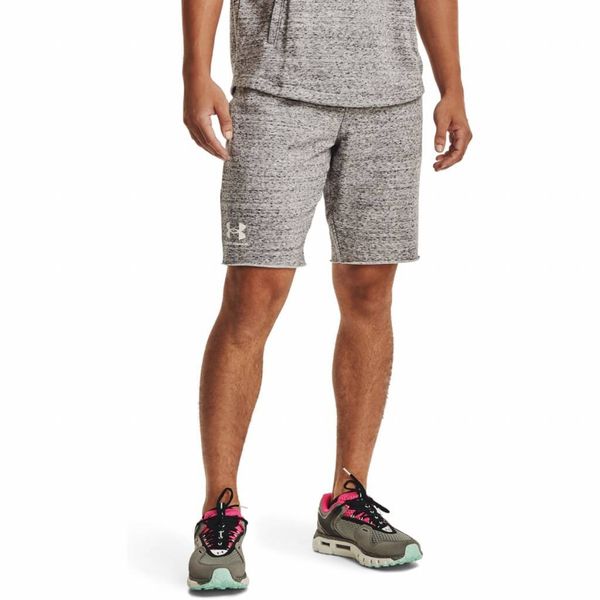 Under Armour Men's shorts Under Armour Rival Terry Short - white striped