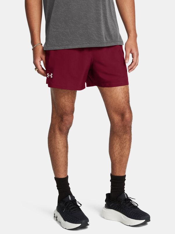 Under Armour Men's shorts Under Armour UA LAUNCH 5'' SHORTS-RED - Men