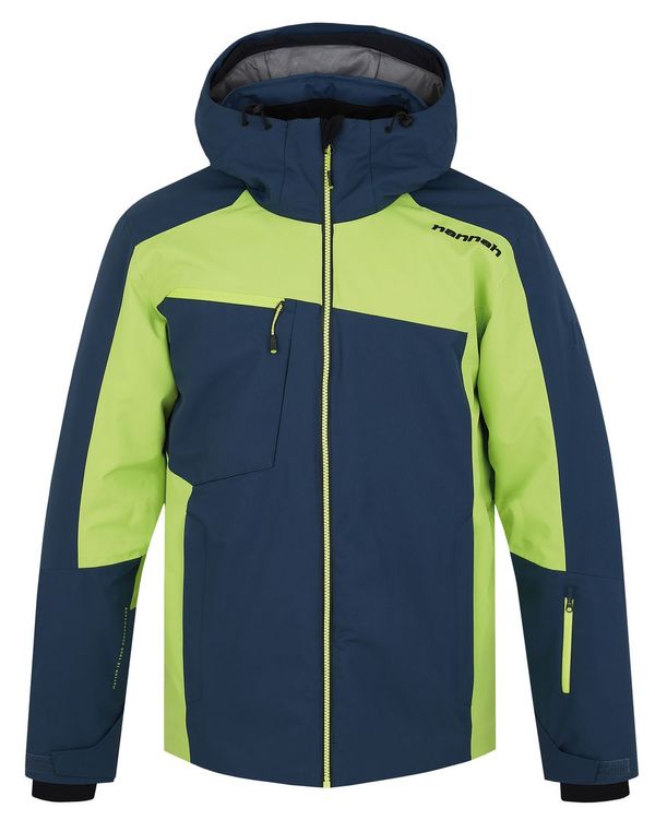 HANNAH Men's ski jacket Hannah KELTON midnight navy/lime green