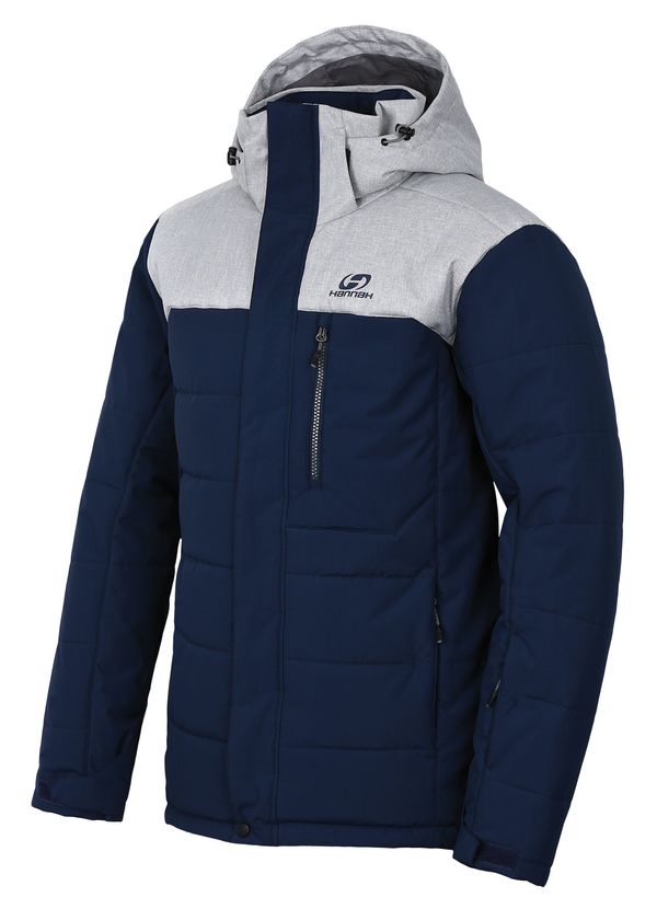 HANNAH Men's ski jacket Hannah MEDWINE dress blues/light gray mel