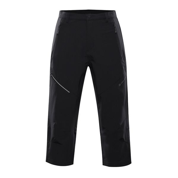 ALPINE PRO Men's softshell capri ALPINE PRO WEDER black