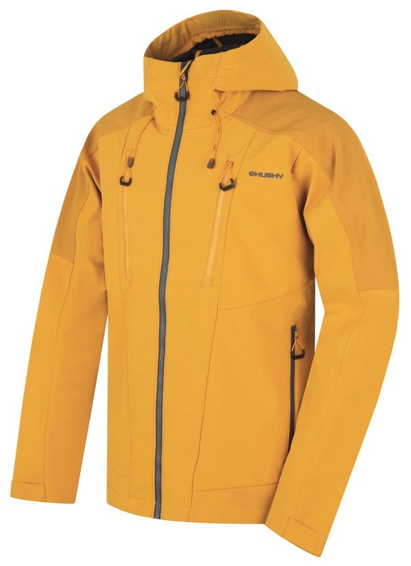 HUSKY Men's softshell jacket HUSKY Sevan M yellow