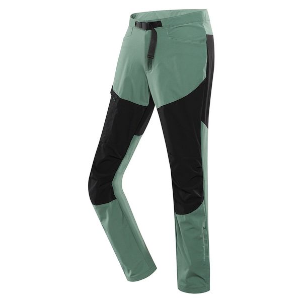 ALPINE PRO Men's softshell pants ALPINE PRO AKAN myrtle