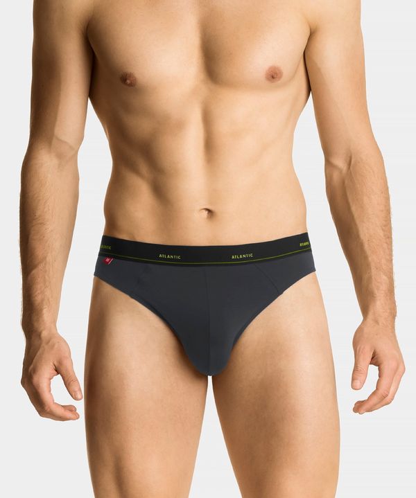 Atlantic Men's sports briefs ATLANTIC Pima - dark gray