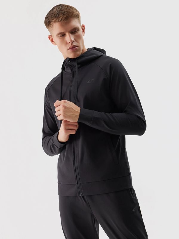 4F Men's Sports Sweatshirt 4F - Black