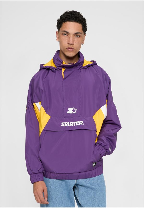 Starter Black Label Men's Starter Windbreaker Purple/Yellow/White