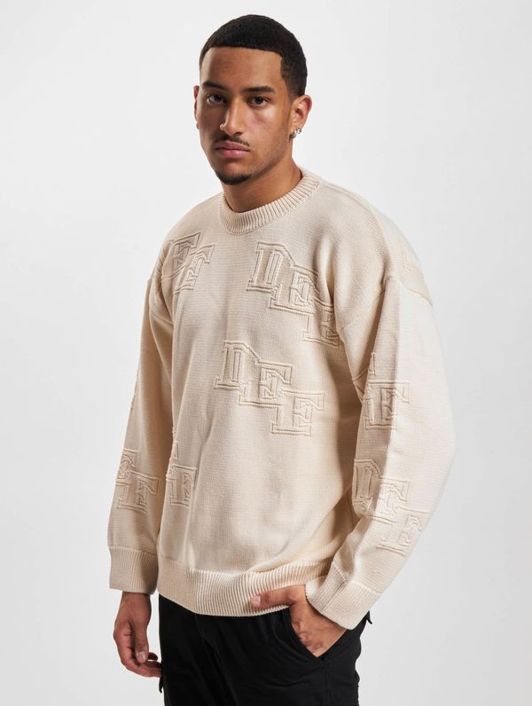 DEF Men's sweater Knit sand