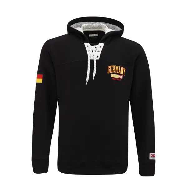 CCM Men's sweatshirt CCM FLAG HOODIE TEAM GERMANY Black SR