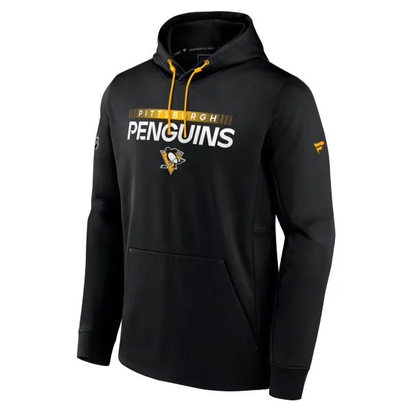 Fanatics Men's Sweatshirt Fanatics RINK Performance Pullover Hood Pittsburgh Penguins