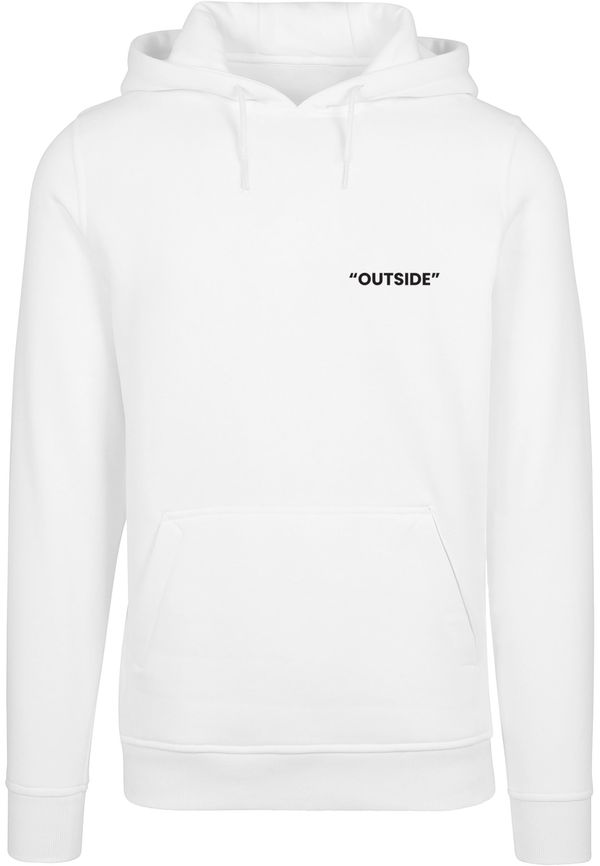 Mister Tee Men's sweatshirt Out$ide Hoody white