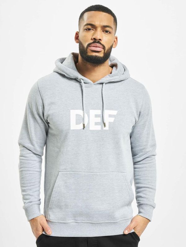 DEF Men's sweatshirt Til Death Hoody gray