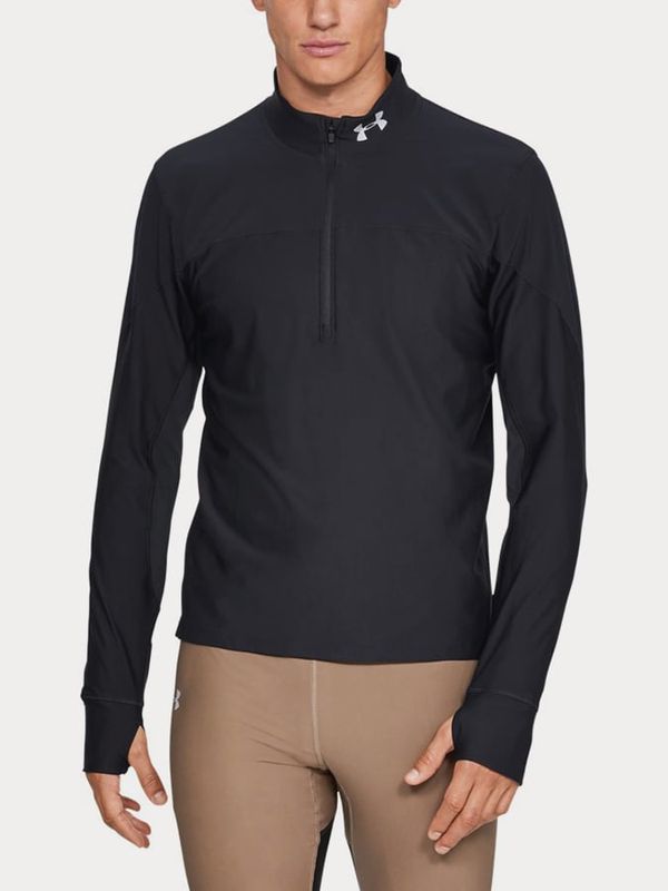 Under Armour Men's sweatshirt Under Armour QUALIFIER HALF ZIP black M