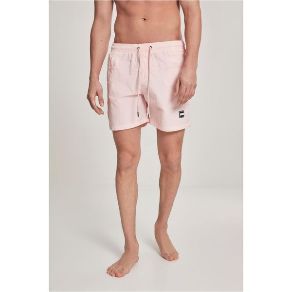 Urban Classics Men's Swimsuit Block Light Pink