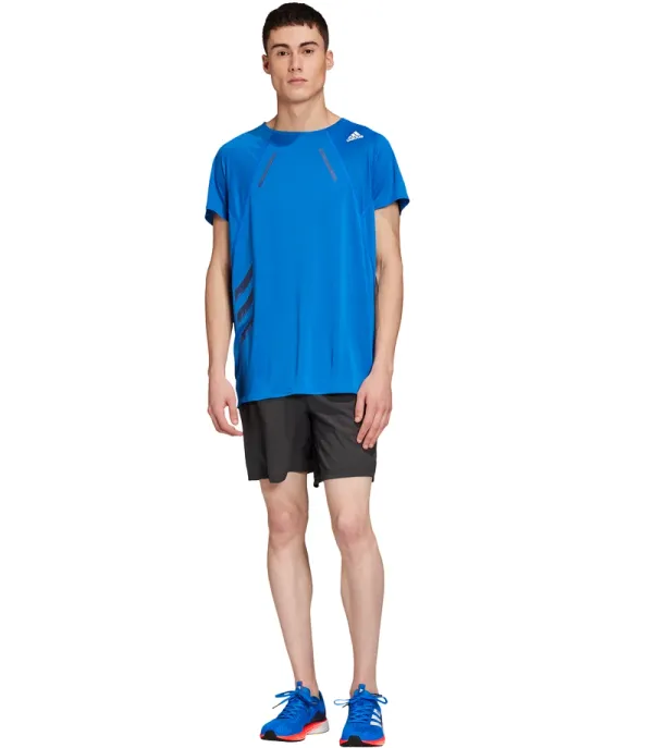 Adidas Men's t-shirt adidas Heat.Rdy blue, M
