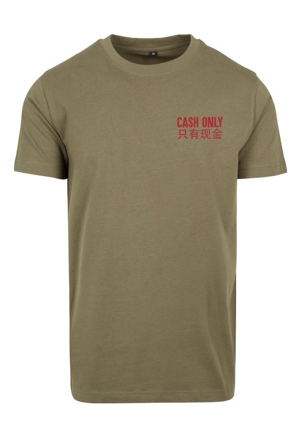 MT Men Men's T-shirt Cash Only - olive