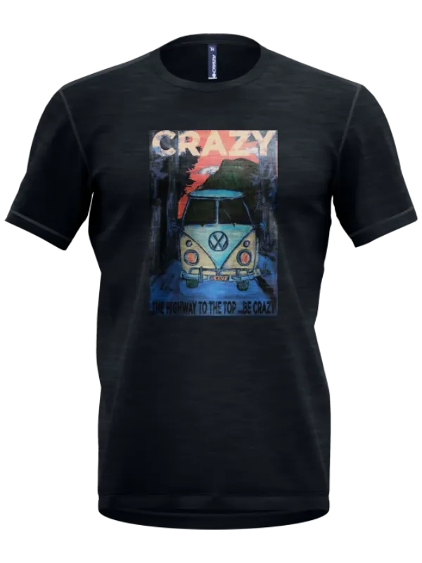 Crazy Idea Men's T-shirt Crazy Idea Joker Van