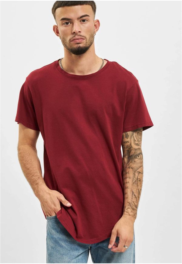 DEF Men's T-shirt DEF Lenny - burgundy