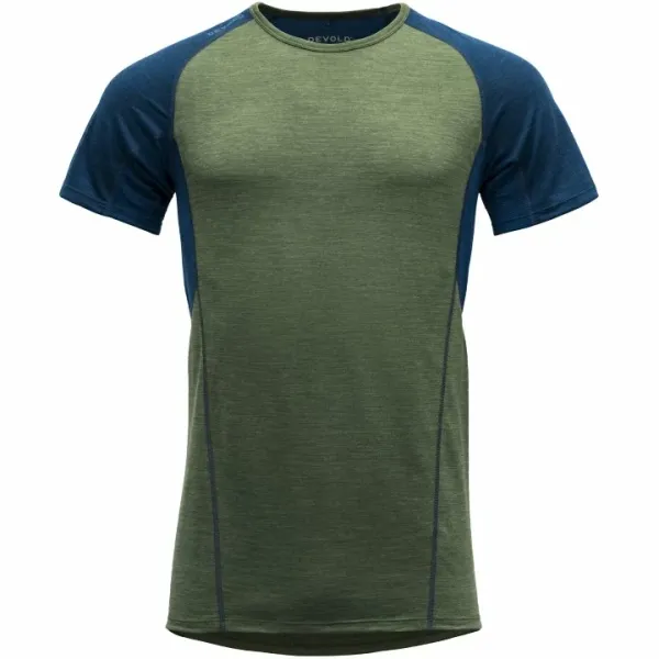 Devold Men's T-Shirt Devold Running T-Shirt Forest