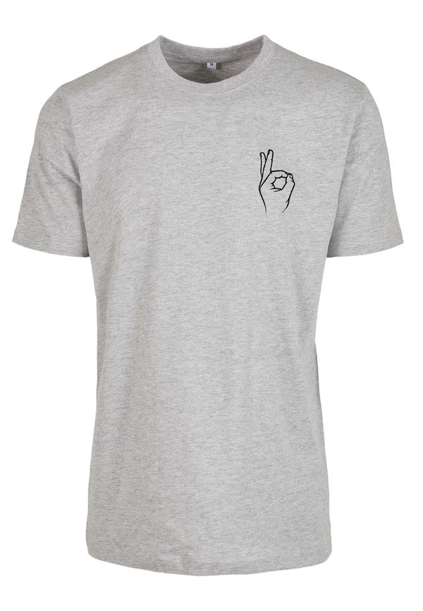 MT Men Men's T-shirt Easy Sign - grey