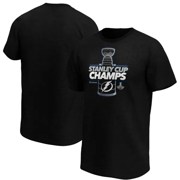 Fanatics Men's T-Shirt Fanatics Laser Shot Locker Room NHL Tampa Bay Lightning, S