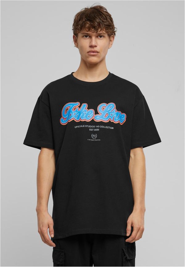 Mister Tee Men's T-shirt F*ke L*ve Heavy Oversize black