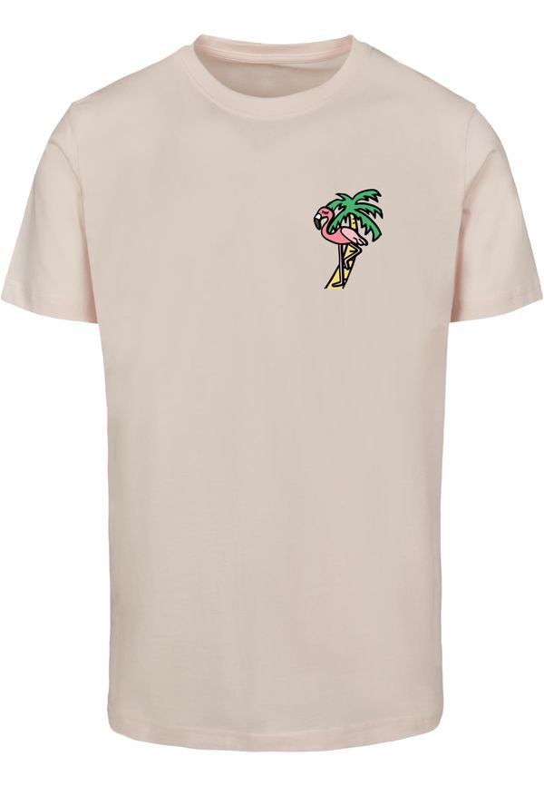 Mister Tee Men's T-shirt Flamingo pink marshmallow