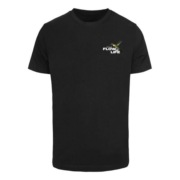 Mister Tee Men's T-Shirt Flow Of Live - Black
