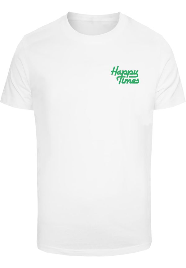 Mister Tee Men's T-shirt Happy Times white