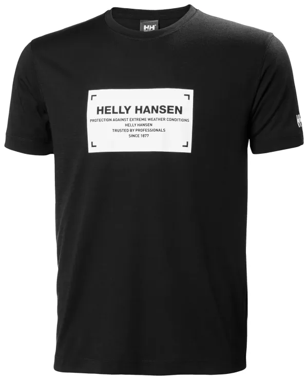 Helly Hansen Men's T-Shirt Helly Hansen Move T-Shirt Black