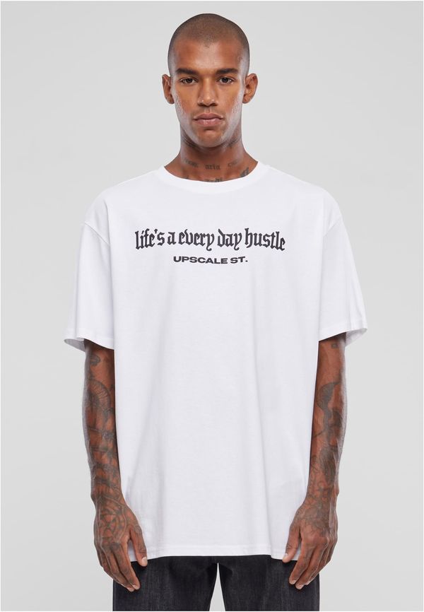 Mister Tee Men's T-shirt Hustle Oversize white