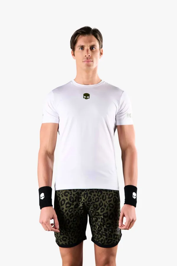 Hydrogen Men's T-Shirt Hydrogen Panther Tech Tee White/Military green L