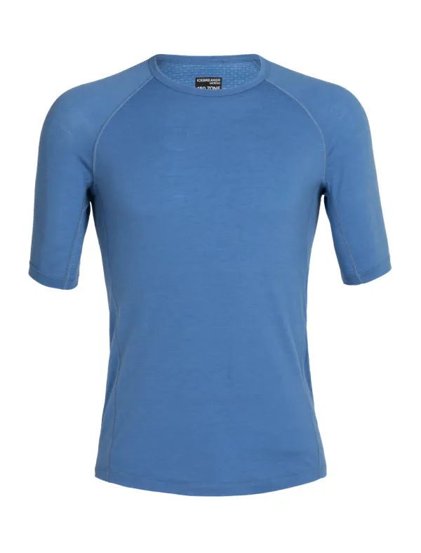 Icebreaker Men's T-Shirt Icebreaker 150 Zone SS Crewe Azul