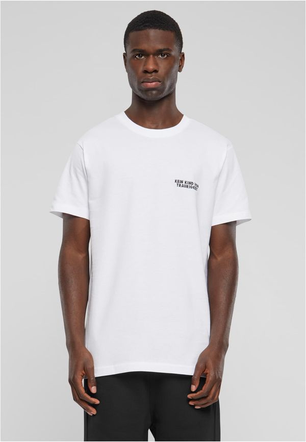 MT Men Men's T-shirt Kein Kind von Traurigkeit EMB - white