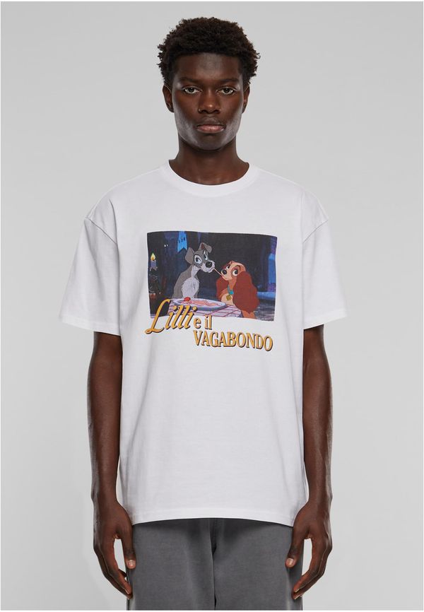 MT Upscale Men's T-shirt Lilli e il Vagabondo Heavy Oversize - white