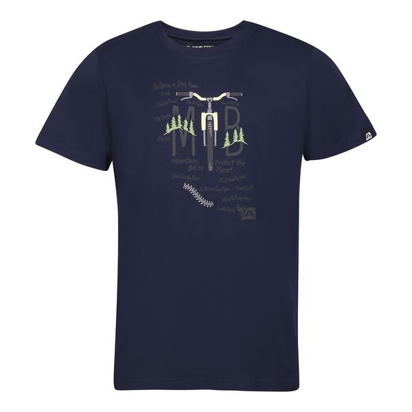 ALPINE PRO Men's T-shirt made of organic cotton ALPINE PRO TERMES mood indigo variant pb