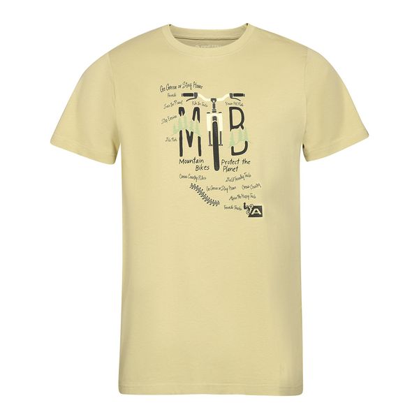 ALPINE PRO Men's T-shirt made of organic cotton ALPINE PRO TERMES weeping willow variant pb