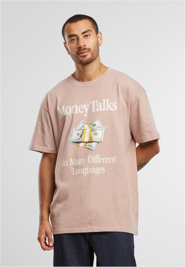 Mister Tee Men's T-shirt Money Talks Oversize pink